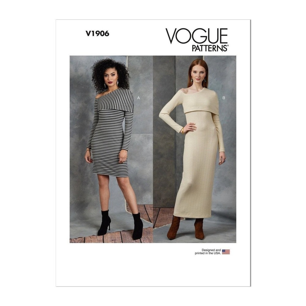 Vogue Sewing Pattern 1906 11569‎ Dress Misses Size 8-16